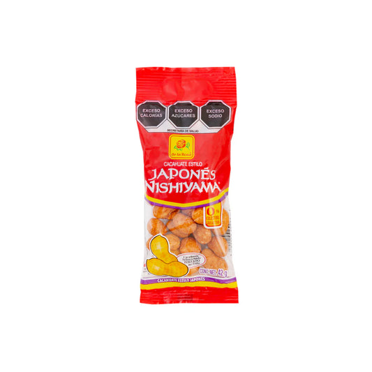 Nishiyama Cacahuate japonés 42 gr