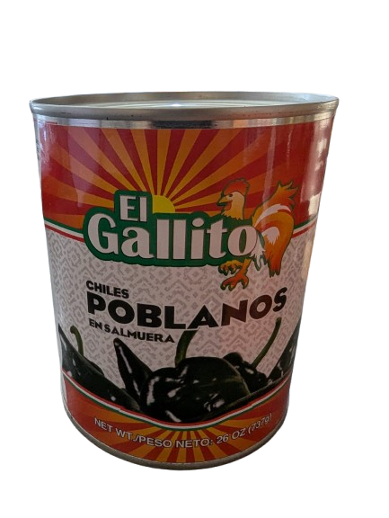 EL GALLITO CHILE POBLANO 27OZ