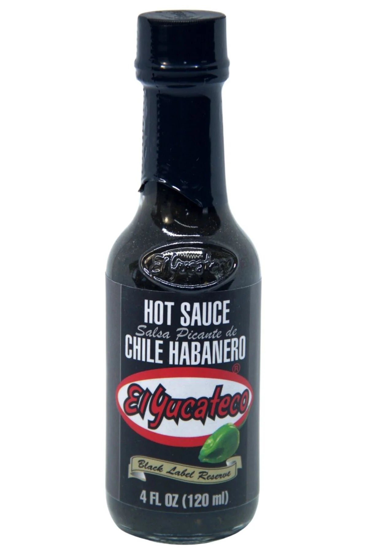 El Yucateco Black Habanero Sauce 4oz