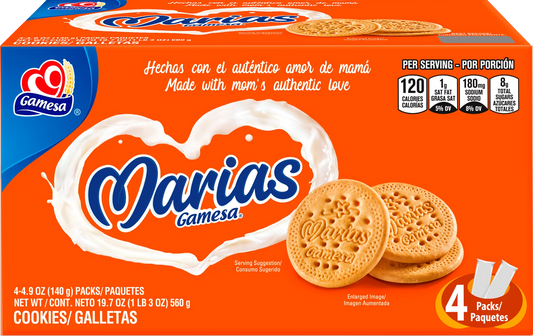 GAMESA Marias Caja 4packs (560g)