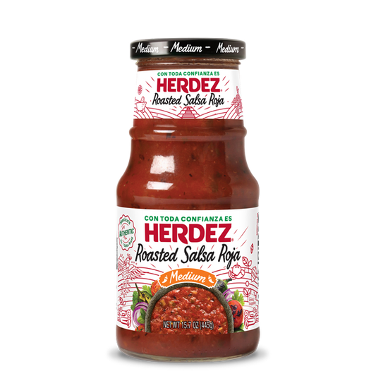 HERDEZ Roasted  Salsa Roja  16oz