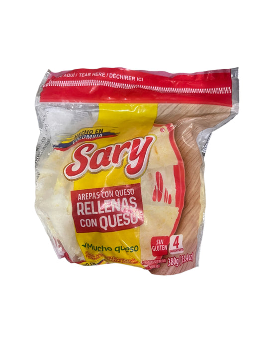 Sary Frozen Arepa de Maiz Rellena de Queso 380 g