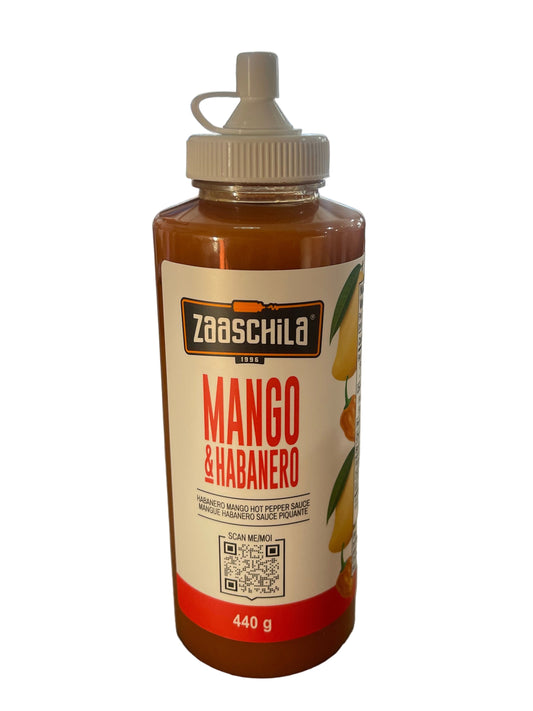 ZAASCHILA  MANGO & HABANERO SAUCE 440G