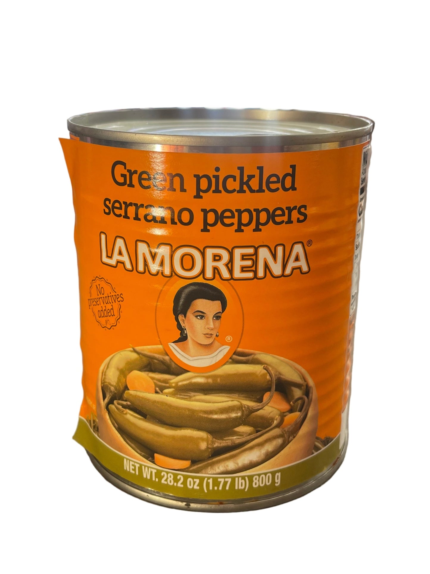 LA MORENA SERRANO PICKLED PEPPERS 28.2OZ