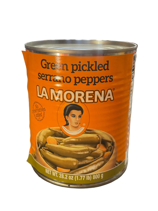 LA MORENA SERRANO PICKLED PEPPERS 28.2OZ
