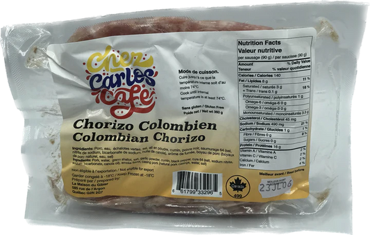 Chez Carlos Café COLOMBIAN SAUSAGE 360GR