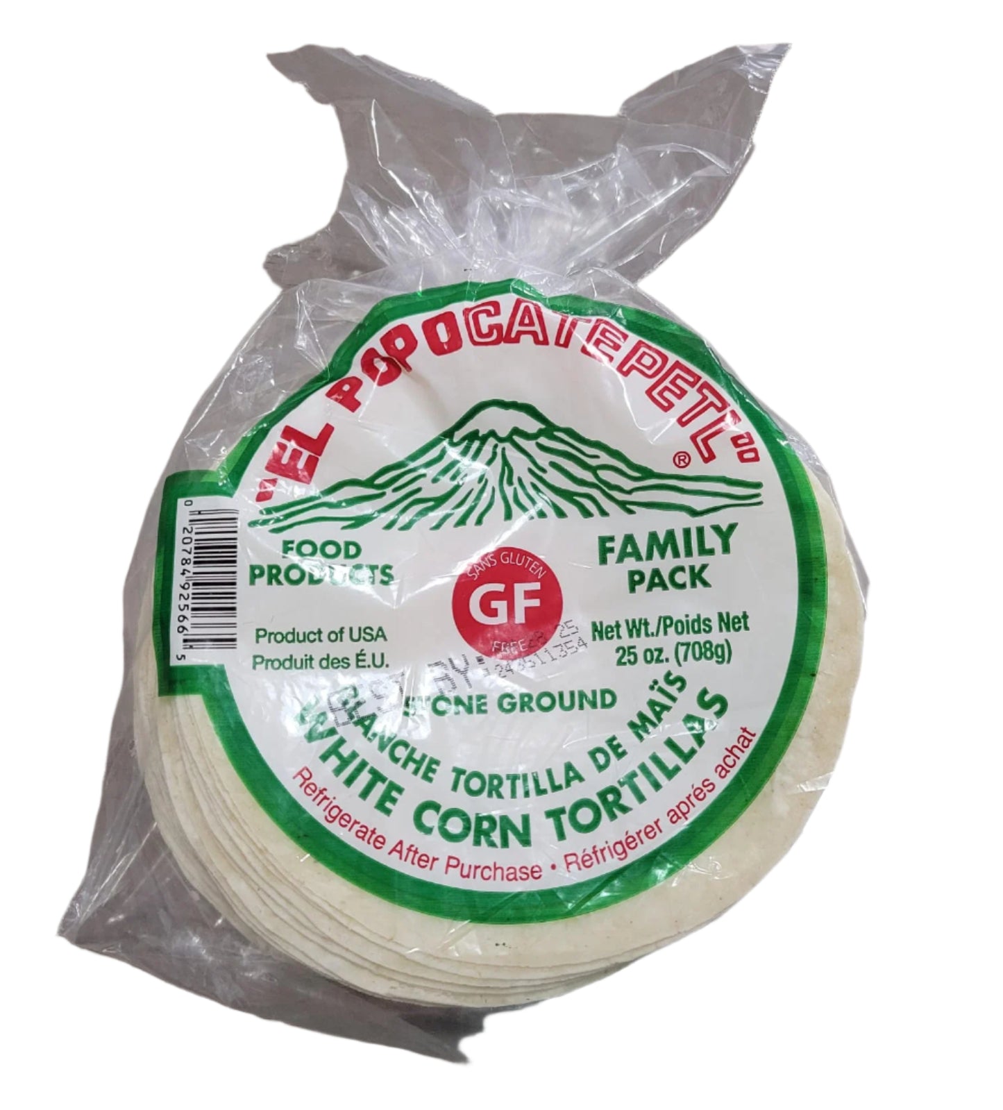 White Corn Tortillas  El PopoCatepetl