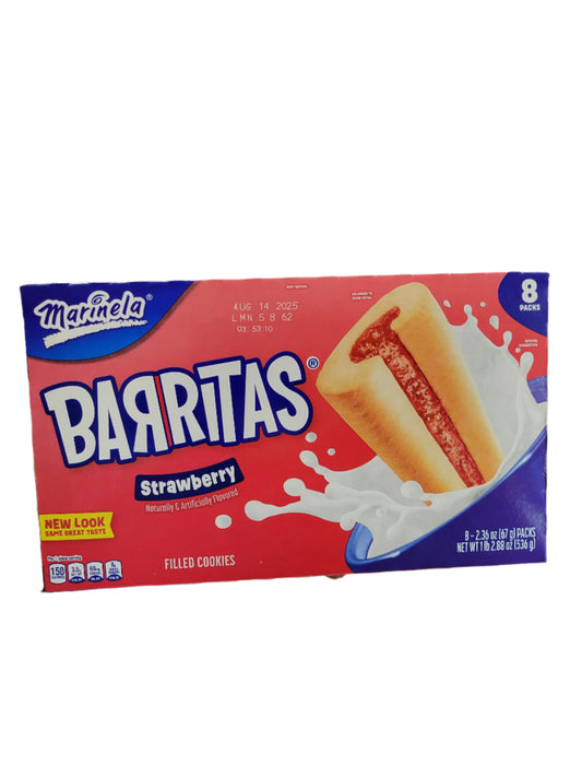 Bimbo Barrita Fresa Box (8pk-67g) 536g