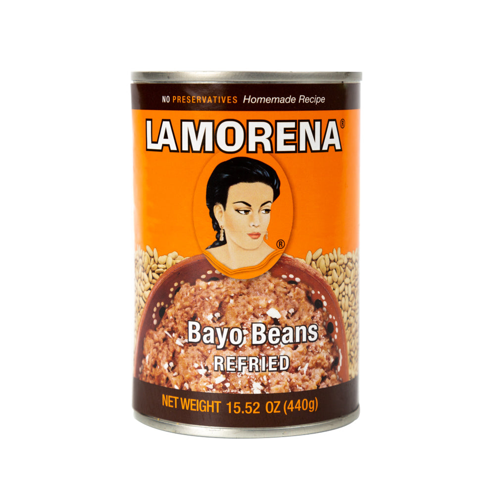 La Morena Refried Bayo Beans 15.52 oz