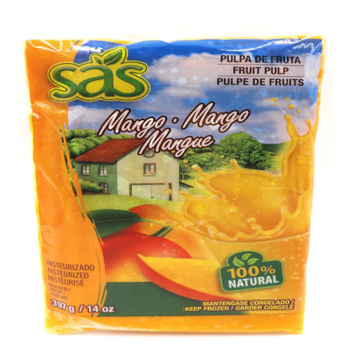 SAS Frozen Mango Pulp 397 g