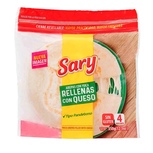 Sary Frozen Arepa de Yuca Rellena de Queso 350 g