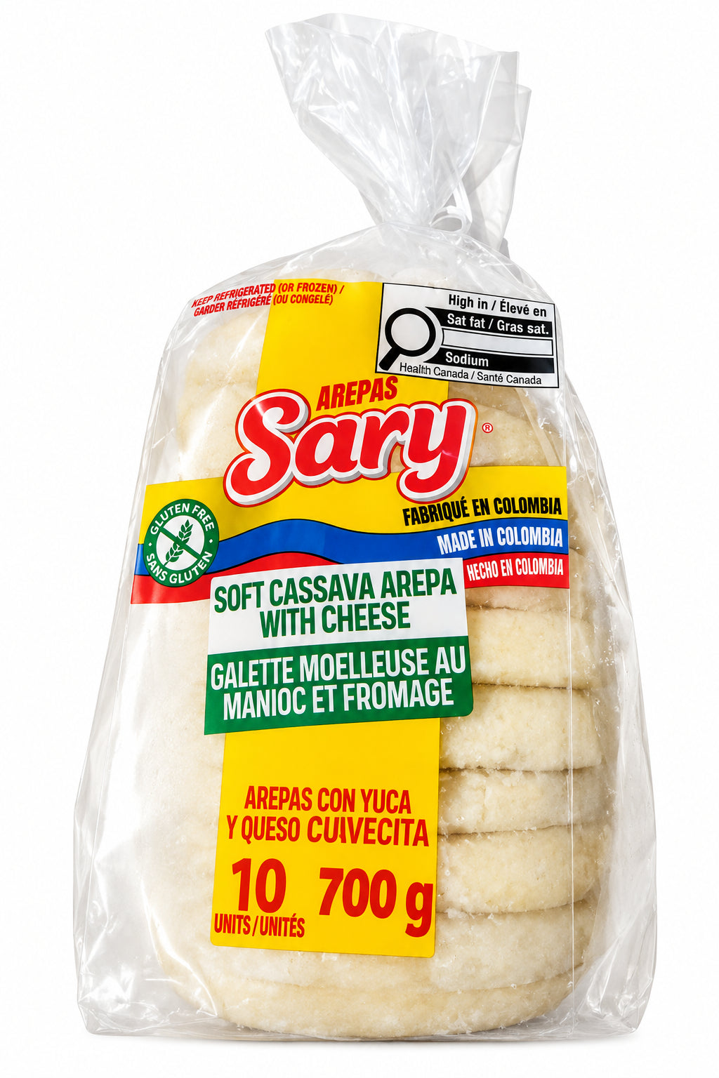 Sary, Frozen Arepa Suavecita Yuca [700g]