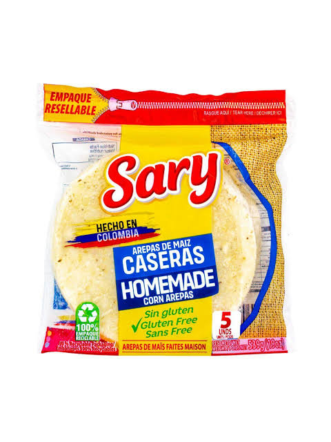 Sary, Frozen White Corn Arepas (Arepa Paisa) [450g]