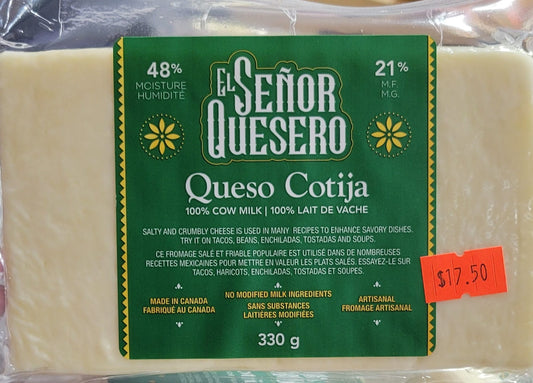El Senor Quesero Queso Cotija 330g
