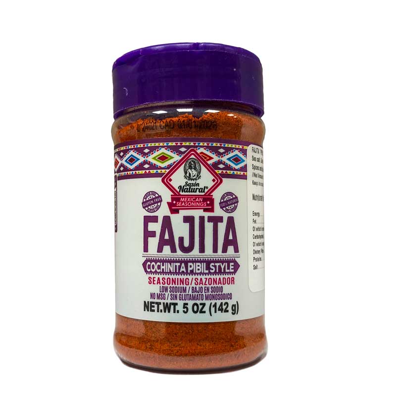 Sazón Natural Fajita Seasoning 142 gr