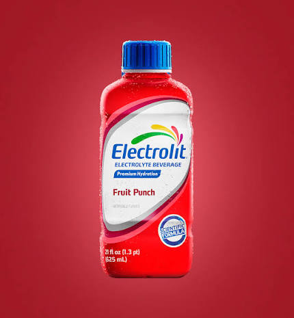 Electrolit Sabor Fruit Punch 12oz