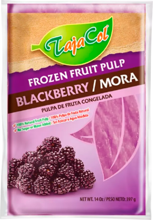 Taja Col Frozen Blackberry pulp 14 oz