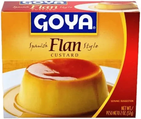 Goya flan  2.75 oz 78 gr