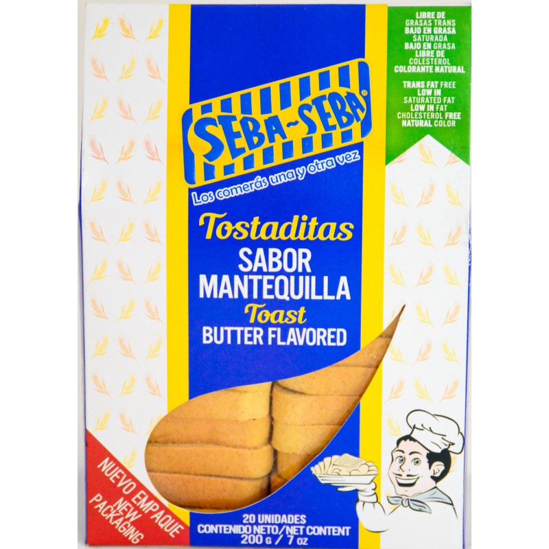 Seba-Seba Toast butter flavor 7 oz