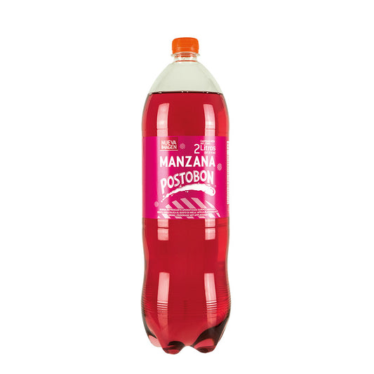 Postobon Manzana Litro 8/2 L(z10)(a3)